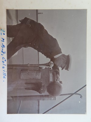 Lot 273 - A TOUR OF DUTY PHOTOGRAPH ALBUM FROM H.M. ARMOURED CRUISER CORNWALL 1912-1913