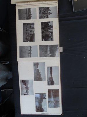 Lot 273 - A TOUR OF DUTY PHOTOGRAPH ALBUM FROM H.M. ARMOURED CRUISER CORNWALL 1912-1913