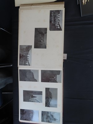 Lot 273 - A TOUR OF DUTY PHOTOGRAPH ALBUM FROM H.M. ARMOURED CRUISER CORNWALL 1912-1913