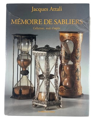 Lot 133 - 'MÉMOIRE DE SABLIERS: COLLECTIONS, MODE D'EMPOLI' [HOURGLASS MEMORY: COLLECTIONS, DIRECTIONS FOR USE]