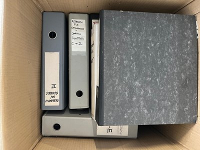 Lot 136 - SCIENTIFIC INSTRUMENT RESEARCH MATERIALS