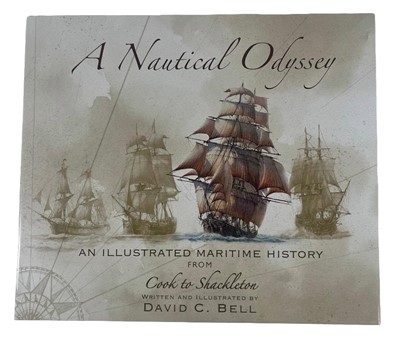 Lot 128 - 'A NAUTICAL ODYSSEY: AN ILLUSTRATED MARITIME HISTORY FROM COOK TO SHACKLETON'