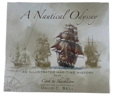 Lot 127 - 'A NAUTICAL ODYSSEY: AN ILLUSTRATED MARITIME HISTORY FROM COOK TO SHACKLETON'