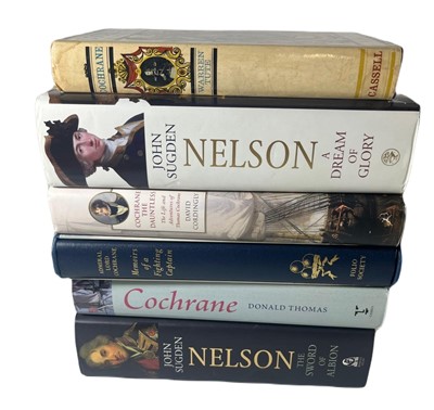 Lot 92 - A COLLECTION OF NELSON AND COCHRANE BIOGRAPHIES