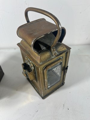 Lot 147 - TWO RAILWAY LAMPS, CIRCA 1940