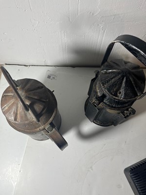 Lot 147 - TWO RAILWAY LAMPS, CIRCA 1940