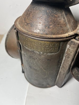 Lot 147 - TWO RAILWAY LAMPS, CIRCA 1940