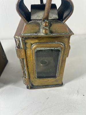 Lot 147 - TWO RAILWAY LAMPS, CIRCA 1940