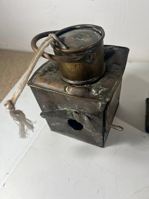 Lot 147 - TWO RAILWAY LAMPS, CIRCA 1940
