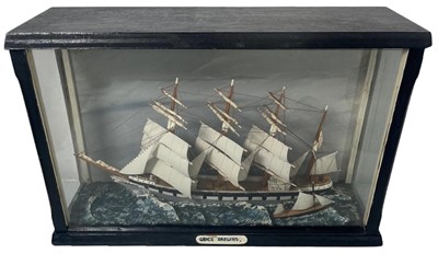 Lot 150 - A WATERLINE MODEL OF THE GRACE DARLING