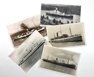 Lot 42 - A LARGE COLLECTION OF MERCANTILE SHIPPING POSTCARDS