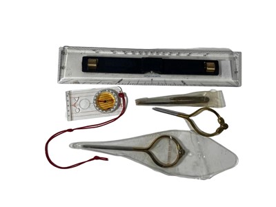 Lot 84 - A SMALL QUANTITY OF NAVIGATION INSTRUMENTS