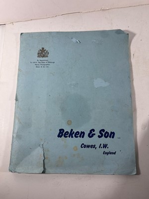 Lot 32 - A SET OF PHOTOGRAPHS FROM THE COWES REGATTA, 1962