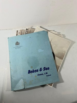 Lot 32 - A SET OF PHOTOGRAPHS FROM THE COWES REGATTA, 1962