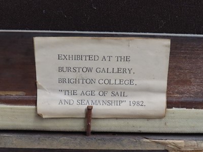 Lot 40 - G. DELL (BRITISH, 19TH CENTURY) - Clipper Ship 'South Australian' off Beachey Head