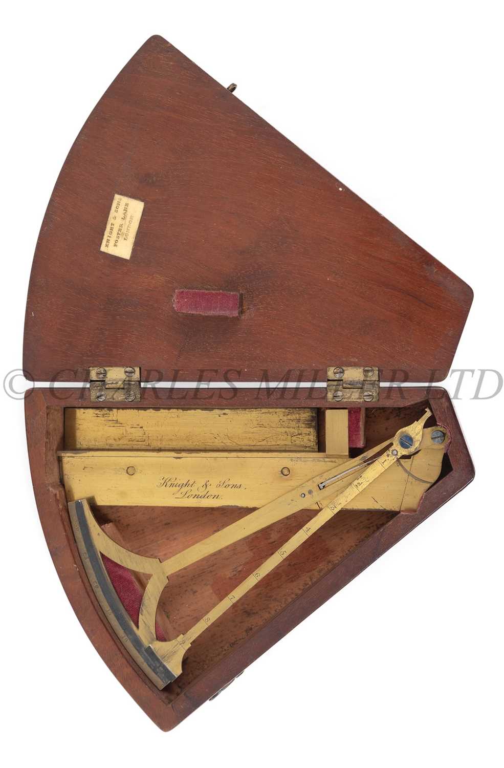 Lot 370 - A DANIELL'S TYPE PYROMETER BY KNIGHT & SONS,