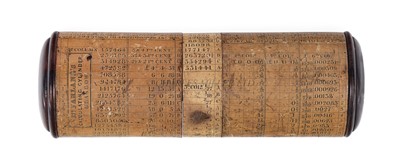 Lot 374 - A RARE CALCULATING CYLINDER BY McFARLANE, CIRCA 1835