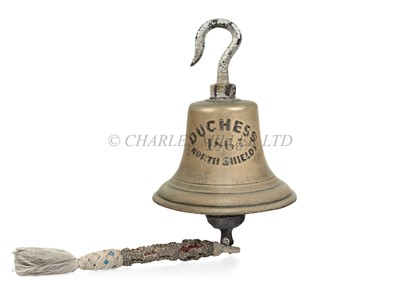 Lot 51 - THE SHIP'S BELL FROM THE WOODEN BARQUE DUCHESS, 1865