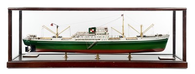 Lot 156 - A BUILDER'S MODEL FOR THE M.V. 'DALEBY' BY SIR JAMES LAING & SONS LTD FOR R. ROPNER & CO. LTD, 1950