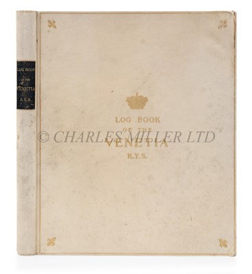 Lot 85 - LOGBOOK FOR THE R.Y.S. 'VENETIA', 1896