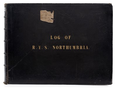 Lot 94 - LOGBOOK FOR THE R.Y.S. 'NORTHUMBRIA'