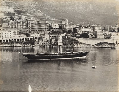 Lot 83 - PHOTOGRAPH ALBUM OF S.Y. 'SEMIRAMIS' R.Y.S. CRUISE, 1910