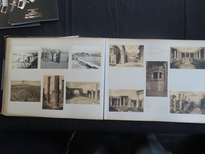 Lot 83 - PHOTOGRAPH ALBUM OF S.Y. 'SEMIRAMIS' R.Y.S. CRUISE, 1910