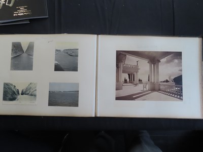 Lot 83 - PHOTOGRAPH ALBUM OF S.Y. 'SEMIRAMIS' R.Y.S. CRUISE, 1910