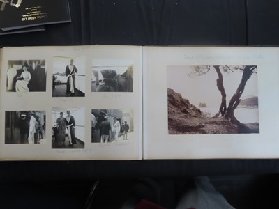 Lot 83 - PHOTOGRAPH ALBUM OF S.Y. 'SEMIRAMIS' R.Y.S. CRUISE, 1910