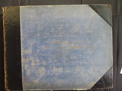Lot 83 - PHOTOGRAPH ALBUM OF S.Y. 'SEMIRAMIS' R.Y.S. CRUISE, 1910