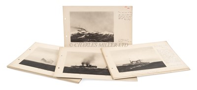 Lot 293 - ORIGINAL ARTWORK FOR UNPUBLISHED BOOK OF THE GERMAN HIGH SEAS OF THE GREAT WAR, 1914-15