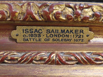 Lot 180 - ATTRIBUTED TO ISAAC SAILMAKER (DUTCH, C. 1633-1721) - Battle of Solebay, May 28th 1672