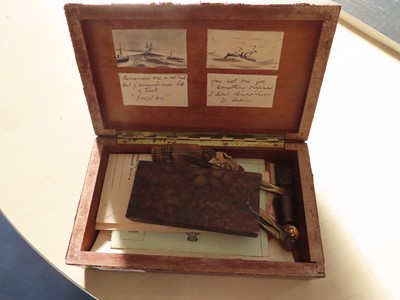 Lot 144 - COLLECTION OF ARTICLES FROM THE CUNARD WHITE STAR LINES, R.M.S. 'QUEEN MARY' CAPTAIN EDGAR BRITTEN
