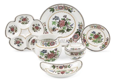 Lot 140 - CANADIAN PACIFIC LINE HERON PATTERN CHINA BY COPELAND SPODE, CIRCA 1910