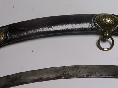 Lot 206 - A SCIMITAR PRESENTED TO CAPTAIN JAMES KEARNEY WHITE R.N. ABOARD H.M.S. 'NORTHUMBERLAND' BY NAPOLEON BONAPARTE, ST. HELENA, 1815