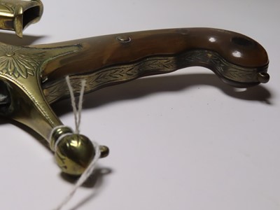 Lot 206 - A SCIMITAR PRESENTED TO CAPTAIN JAMES KEARNEY WHITE R.N. ABOARD H.M.S. 'NORTHUMBERLAND' BY NAPOLEON BONAPARTE, ST. HELENA, 1815