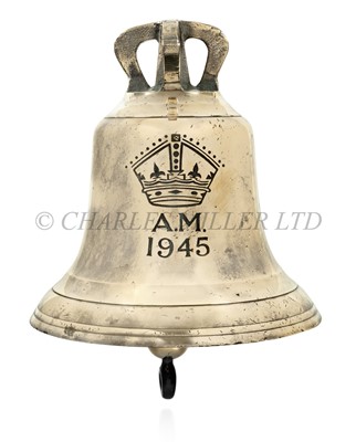 Lot 310 - AN AIR MINISTRY RAF SCRAMBLE BELL, 1945