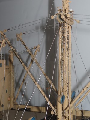 Lot 159 - A BUILDER'S MODEL FOR THE M.S. 'TASCO' BUILT BY BURMEISTER & WAINS FOR WILH. WILHELMSEN, TØMSBERG, 1949
