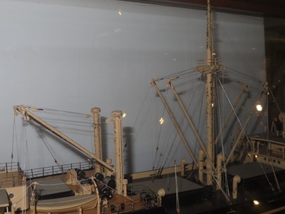 Lot 159 - A BUILDER'S MODEL FOR THE M.S. 'TASCO' BUILT BY BURMEISTER & WAINS FOR WILH. WILHELMSEN, TØMSBERG, 1949