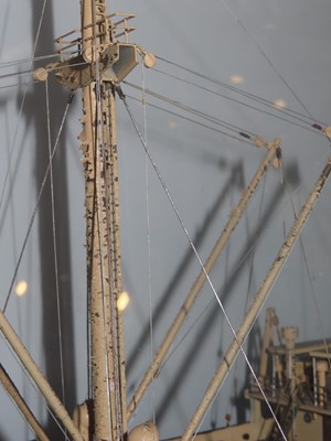 Lot 159 - A BUILDER'S MODEL FOR THE M.S. 'TASCO' BUILT BY BURMEISTER & WAINS FOR WILH. WILHELMSEN, TØMSBERG, 1949
