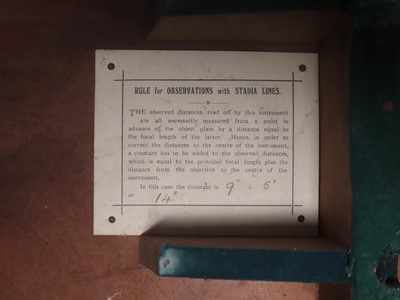 Lot 367 - A THEODOLITE BY TROUGHTON & SIMMS, LONDON, CIRCA 1910