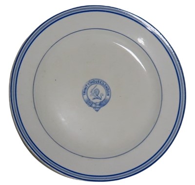 Lot 45 - A TRINITY HOUSE PLATE, CIRCA 1870