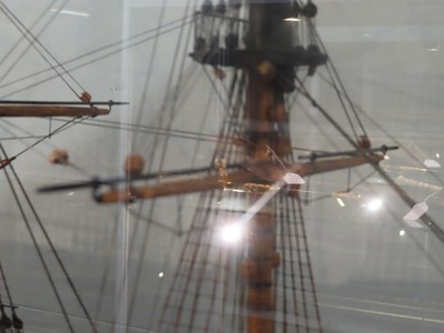 Lot 247 - A GOOD 19TH CENTURY CARPENTER'S MODEL FOR THE ILL-FATED CADET SHIP H.M.S. 'EURYDICE' [1842] LOST OFF THE ISLE OF WIGHT, 1878