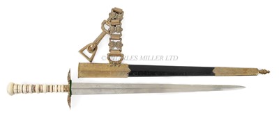 Lot 189 - Ø A MIDSHIPMAN'S DIRK OF THE ROYAL NAVY, CIRCA 1800