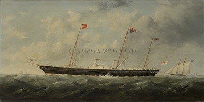 Lot 259 - GEORGE MEARS (BRITISH, 1826-1906) - The Royal Yacht 'Victoria & Albert II'