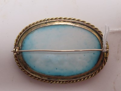 Lot 187 - A BILSTON ENAMEL PLAQUE, 18TH CENTURY