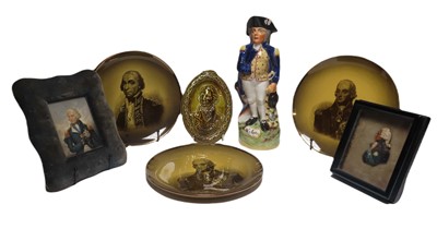 Lot 67 - A GROUP OF LORD NELSON COMMEMORATIVE MEMORABILIA, 19TH-20TH CENTURY