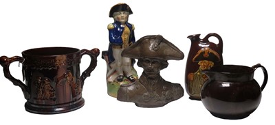 Lot 68 - A GROUP OF LORD NELSON COMMEMORATIVE MEMORABILIA, 19TH-20TH CENTURY