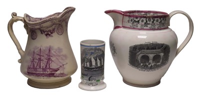 Lot 75 - A GROUP OF BRUNEL FAMILY TRANSFER WARE