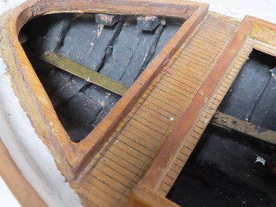 Lot 123 - A LIVE STEAM MODEL STEAM YACHT, CIRCA 1950